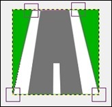 遠近スタンプで描画の使い方