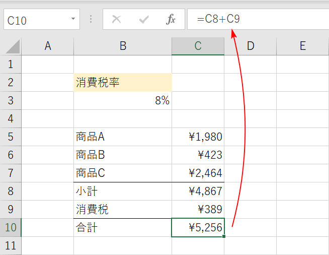 合計の数式