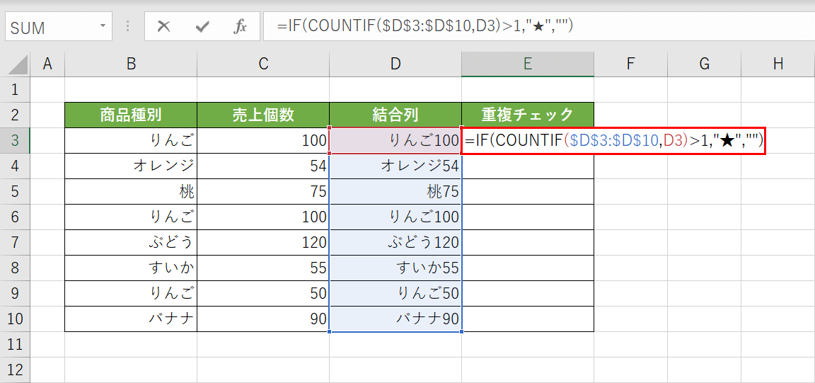 関数の入力