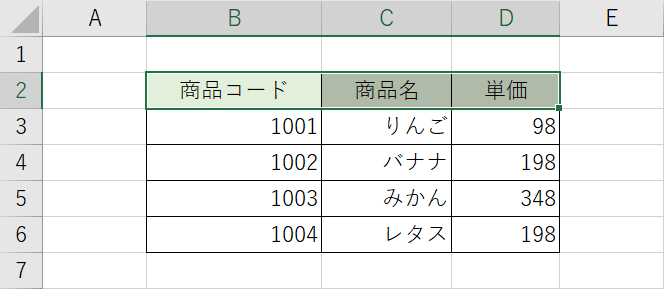 背景色の塗りつぶしの結果