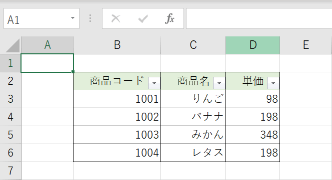 アウトライン記号の非表示