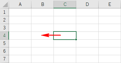 ShiftとTabで移動