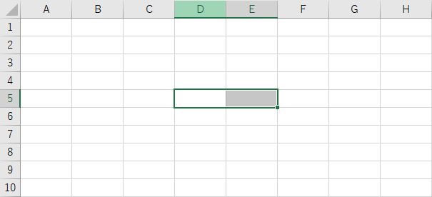 選択範囲を１つずつ拡張する