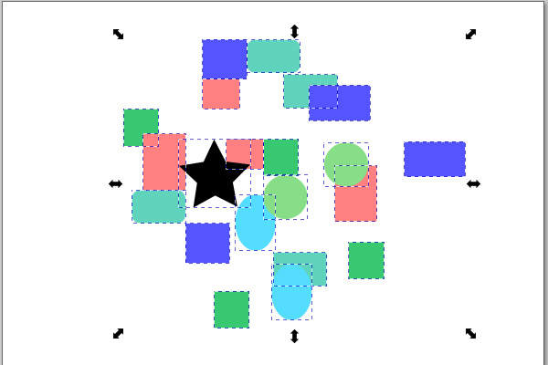 2. 全てのオブジェクトを選択する