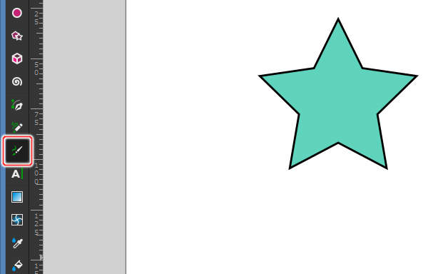 3. カリグラフィツールを選択