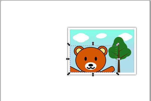 15. クマのオブジェクト群を選択する