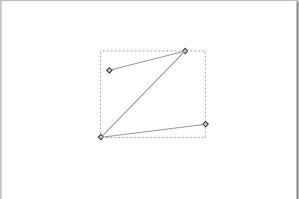 5. ノードとセグメントが表示される