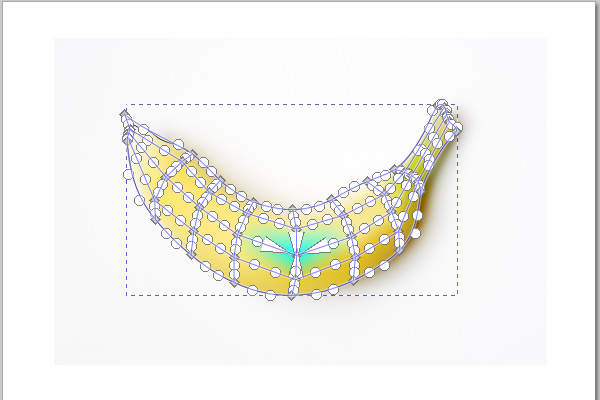 43. 選択中の角に色が設定される