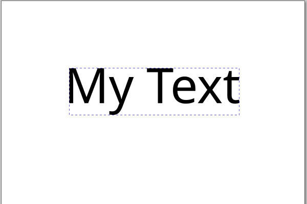 3. パスに変換されたテキスト