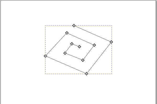 5. ノードとセグメントが表示される