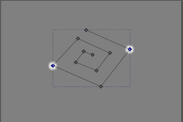 14. ノードが追加選択される