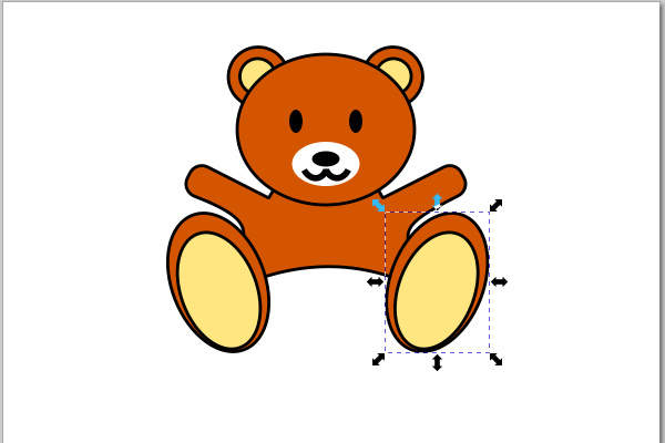 10. 左足を微調整する