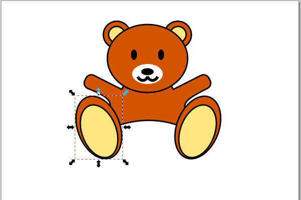 16. 右足が選択される