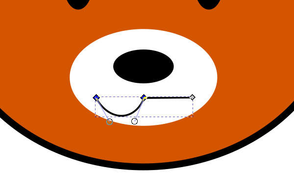 16. 左のセグメントの形を整える