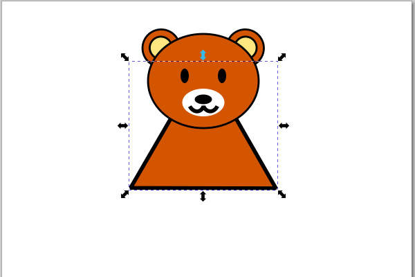 21. シェイプがパスに変換される