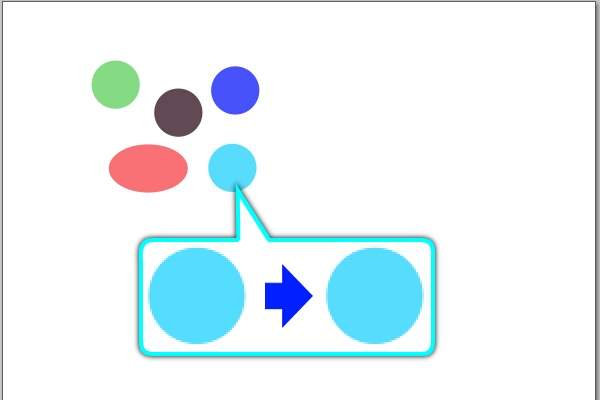 3. モニタに合わせて色が調整される
