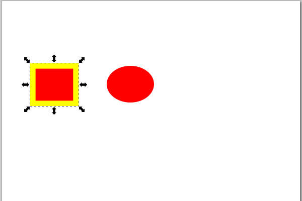 21. 矩形のシェイプを選択する