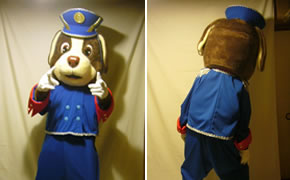 北千住駅西口美観商店街「わんさ君」