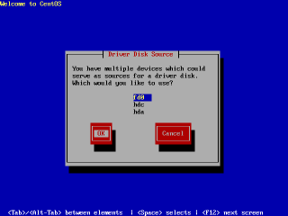 �C���X�g�[�����Ƀt���b�s�[�h���C�u��I��