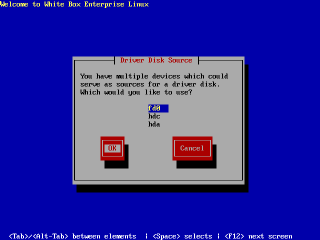 �C���X�g�[�����Ƀt���b�s�[�h���C�u��I��