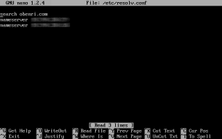 /etc/resolv.conf�̕ҏW���