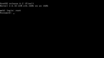 CentOS6�̃p�X���[�h���͑ҋ@���