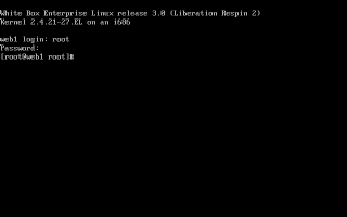 WBEL3��root���[�U�[�ł̃��O�C���������