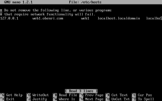 /etc/hosts�̕ҏW���