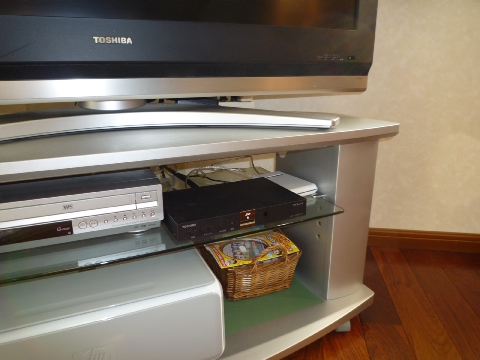 REGZA D-TR1�ݒu�̐}