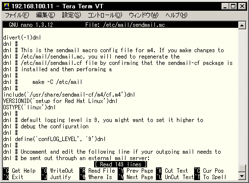 nano��/etc/mail/sendmail.mc���J��