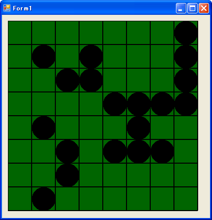 �N���b�N�����ʒu�ɐ΂�u��