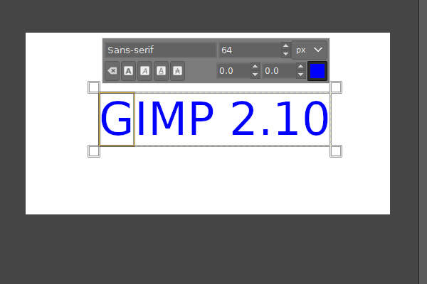 4. Gの字を選択する