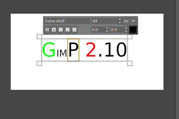 13. Pの字を選択する