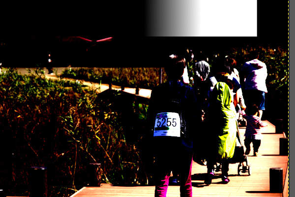 13. 補正中の画像