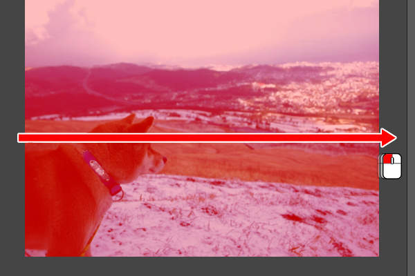 5. グラデーションツールで塗りつぶす