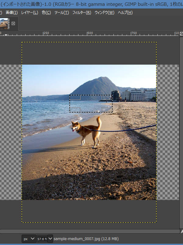 4. 回転後の画像