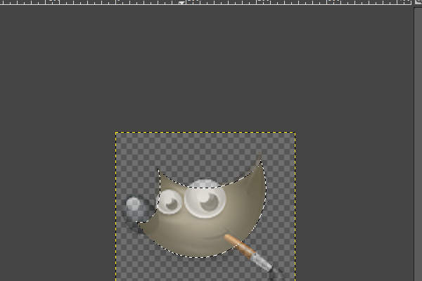 15. Enterキーで確定すると調整パネルは消える