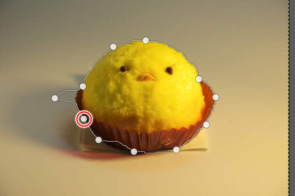 14. 制御点が追加される