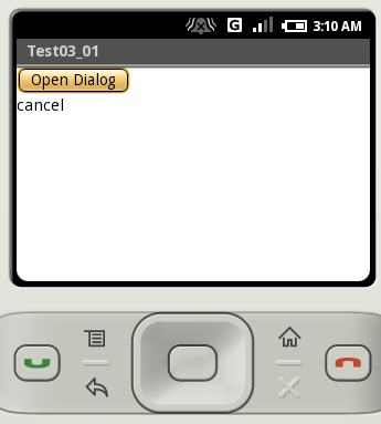 �{�^���N���b�N���̏�����ݒ肵���A���[�g�_�C�A���O��\��