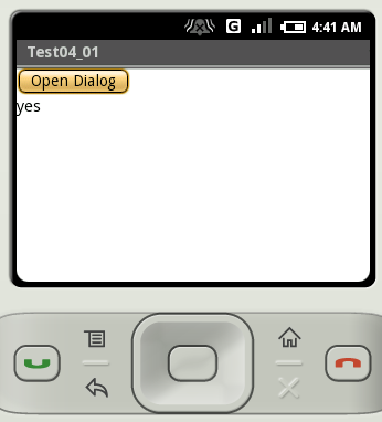 �{�^����2�z�u�����A���[�g�_�C�A���O��\��