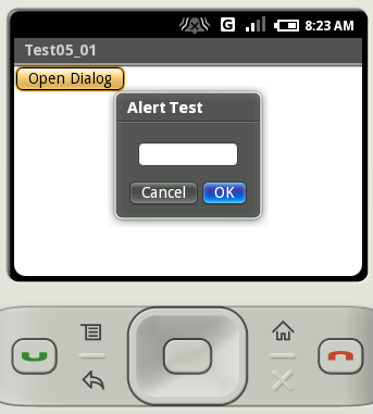 �C�ӂ̃r���[���A���[�g�_�C�A���O�ɕ\��