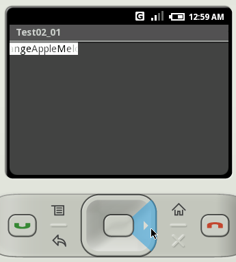 ArrayAdapter�N���X���g���ăM�������[�̃f�[�^��o�^