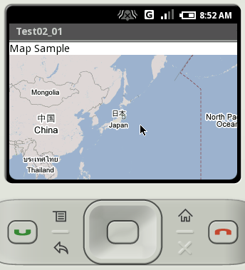 �n�}�̕\��