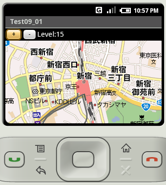 �n�}�̏k�ڂ�ݒ�