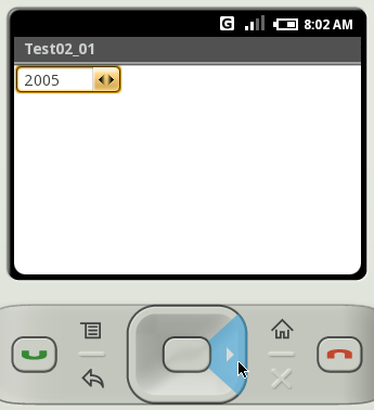 ArrayAdapter�N���X���g���ăX�s�i�̃f�[�^��o�^
