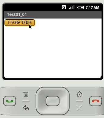 �e�[�u���̍쐬