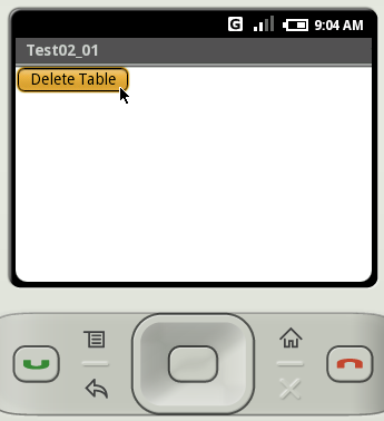 �e�[�u���̍폜