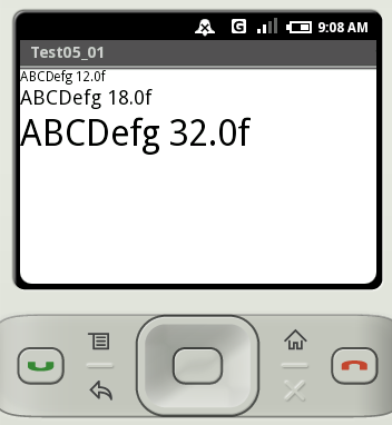 �����T�C�Y�̐ݒ�