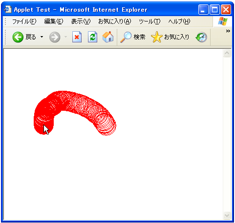 MouseMotionListener�e�X�g