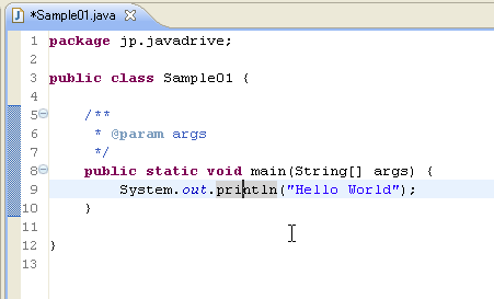 API�h�L�������g�̕\��